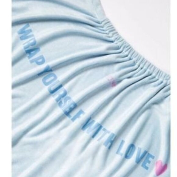 NEW in package P.J. Salvage powder blue towel wrap - Picture 4 of 7